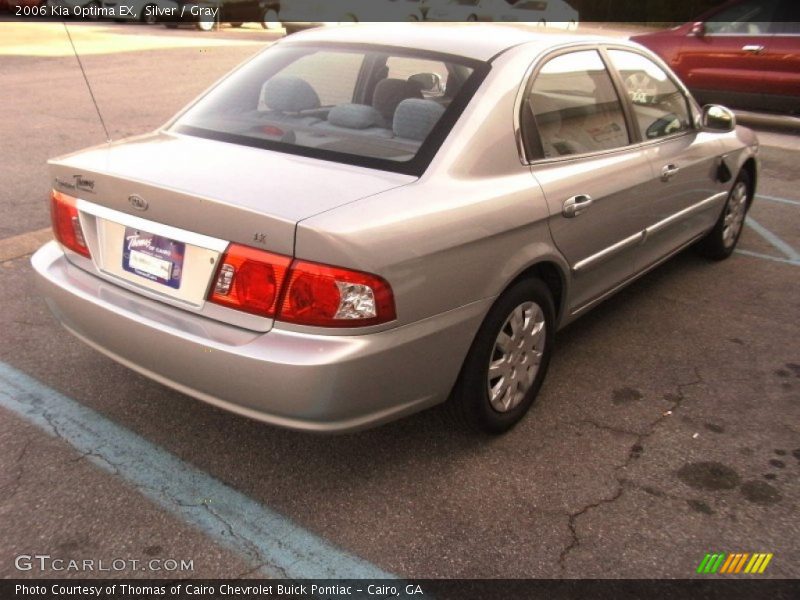 Silver / Gray 2006 Kia Optima EX
