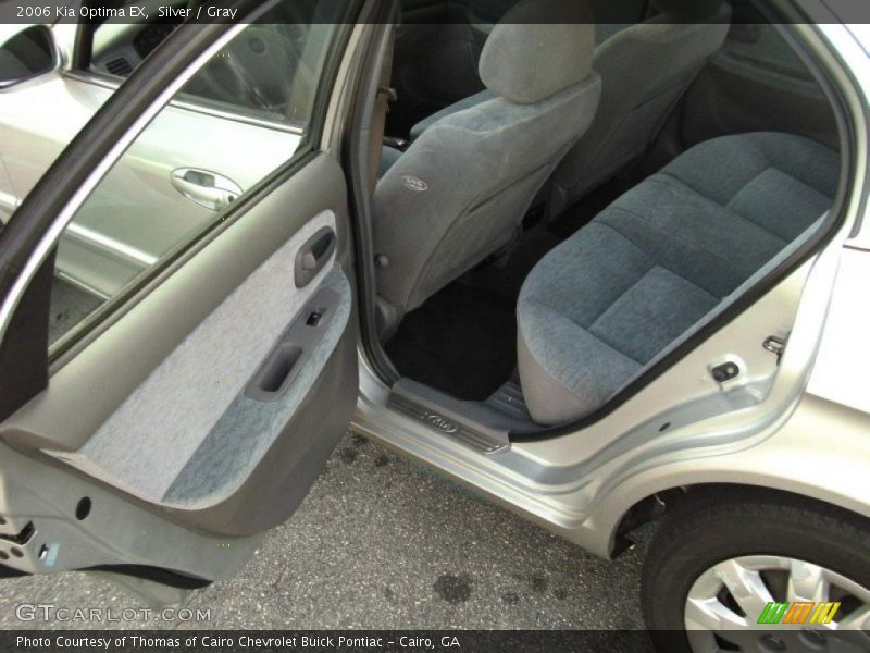 Silver / Gray 2006 Kia Optima EX