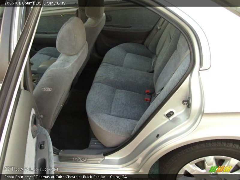 Silver / Gray 2006 Kia Optima EX