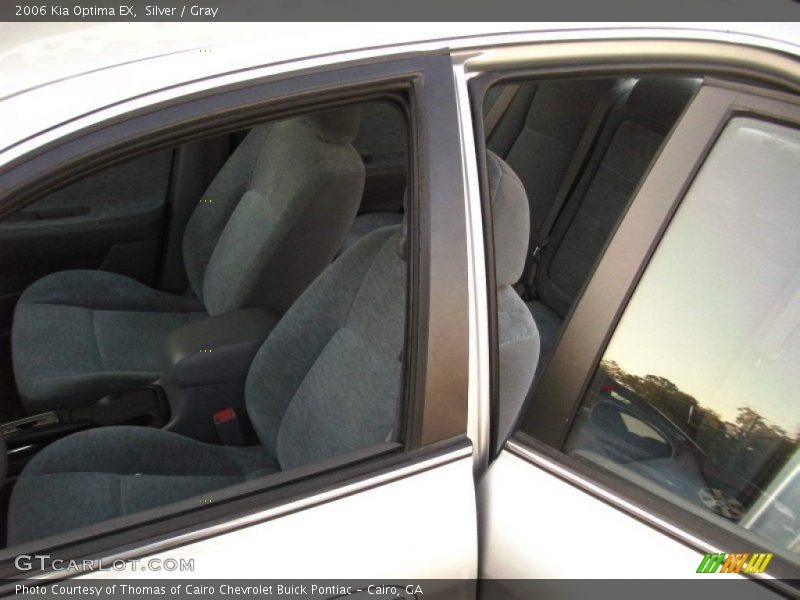 Silver / Gray 2006 Kia Optima EX