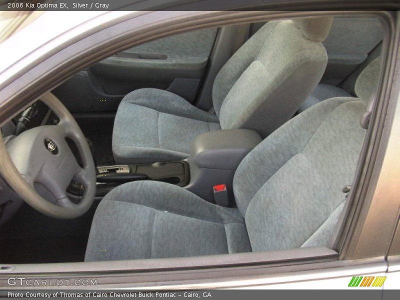 Silver / Gray 2006 Kia Optima EX