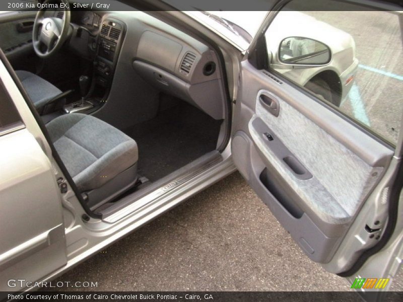Silver / Gray 2006 Kia Optima EX