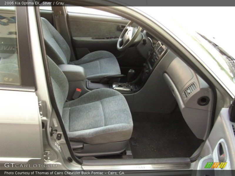 Silver / Gray 2006 Kia Optima EX