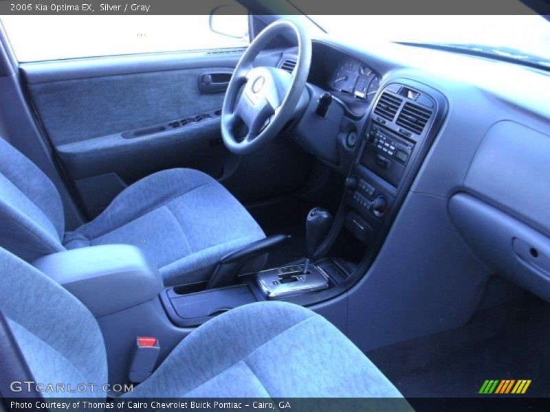 Silver / Gray 2006 Kia Optima EX