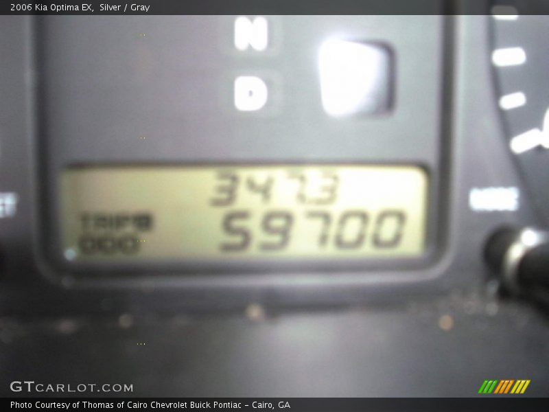 Silver / Gray 2006 Kia Optima EX