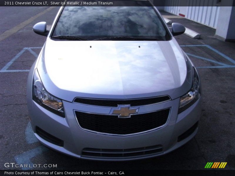 Silver Ice Metallic / Medium Titanium 2011 Chevrolet Cruze LT