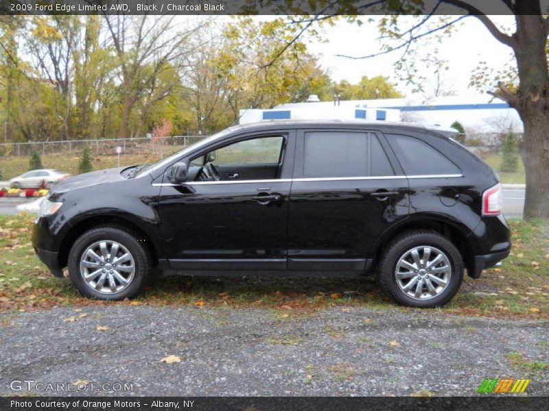 Black / Charcoal Black 2009 Ford Edge Limited AWD