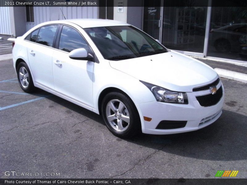 Summit White / Jet Black 2011 Chevrolet Cruze LT