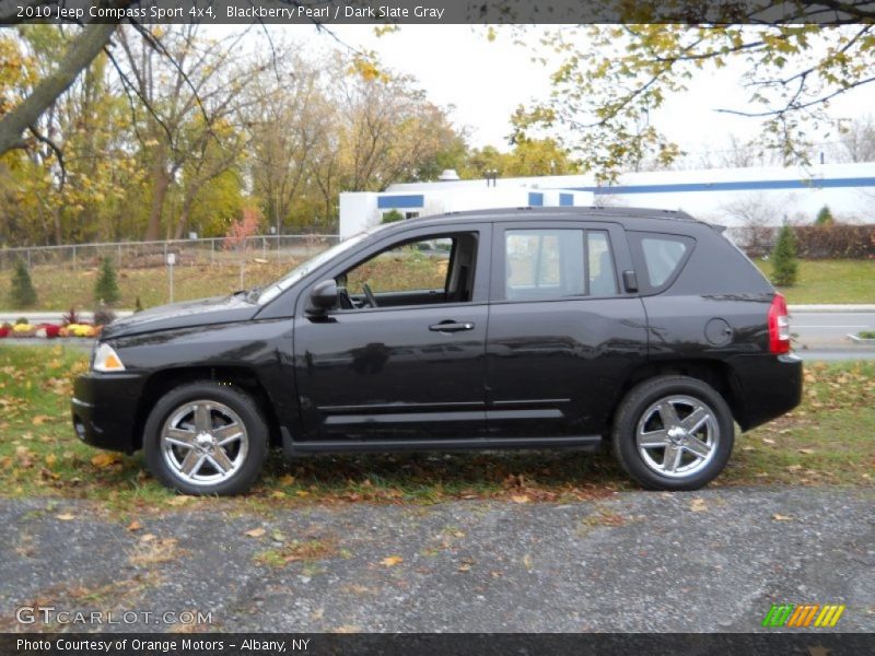 Blackberry Pearl / Dark Slate Gray 2010 Jeep Compass Sport 4x4