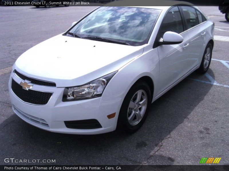 Summit White / Jet Black 2011 Chevrolet Cruze LT