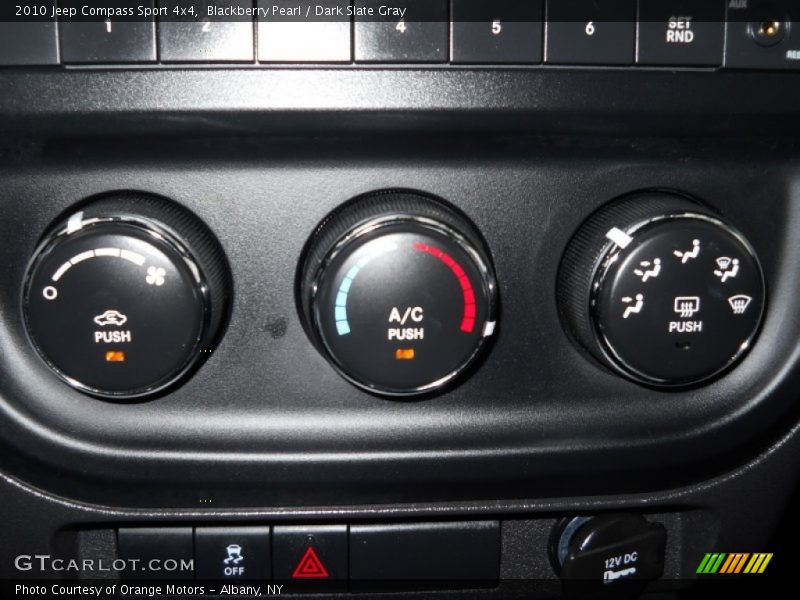 Blackberry Pearl / Dark Slate Gray 2010 Jeep Compass Sport 4x4