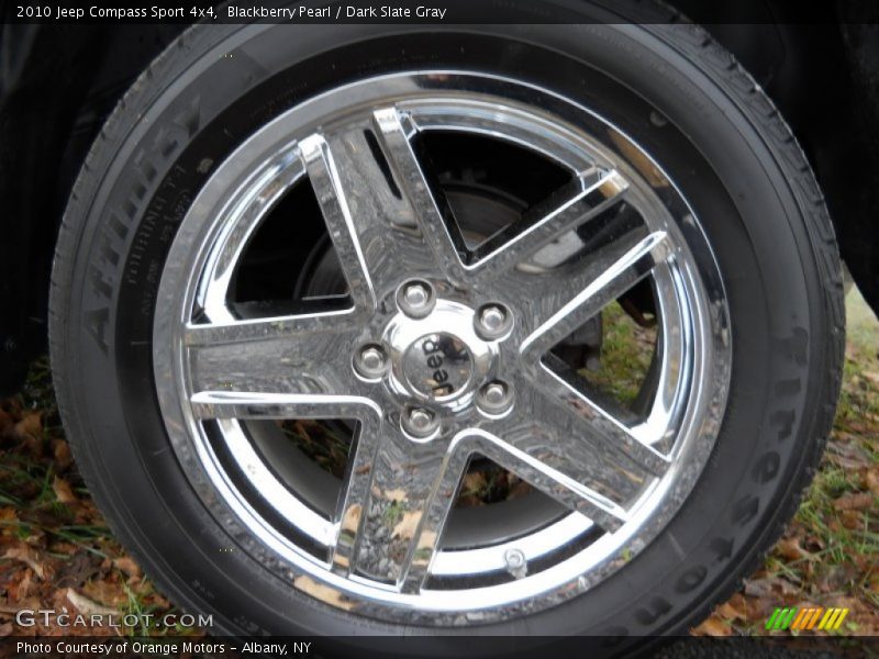 Blackberry Pearl / Dark Slate Gray 2010 Jeep Compass Sport 4x4