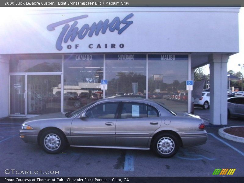 Light Bronzemist Metallic / Medium Gray 2000 Buick LeSabre Custom