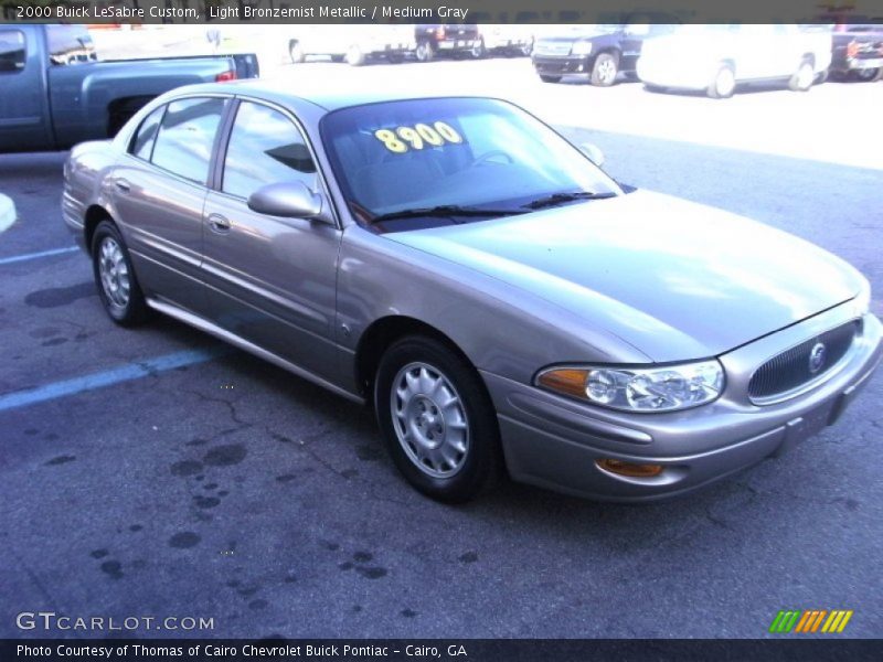 Light Bronzemist Metallic / Medium Gray 2000 Buick LeSabre Custom