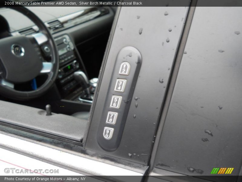Silver Birch Metallic / Charcoal Black 2008 Mercury Sable Premier AWD Sedan