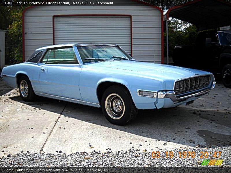 Alaska Blue / Parchment 1968 Ford Thunderbird Tudor Landau