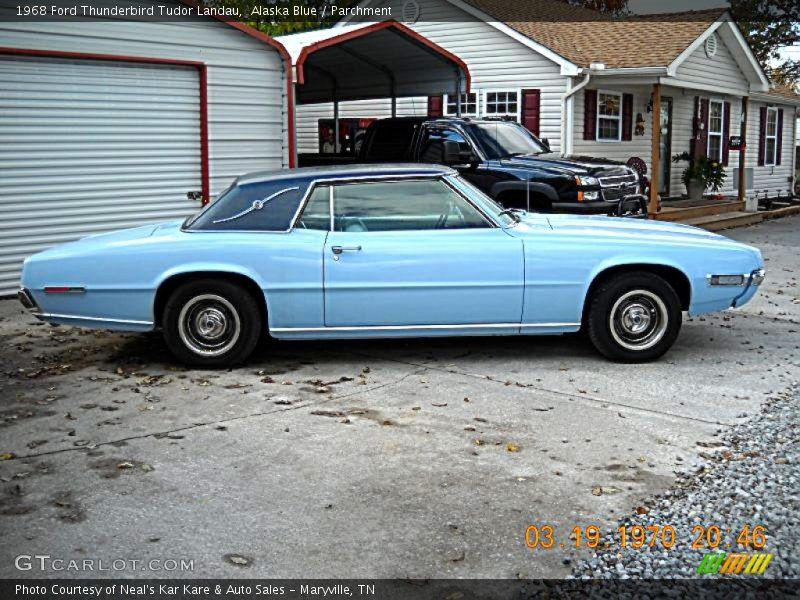 Alaska Blue / Parchment 1968 Ford Thunderbird Tudor Landau