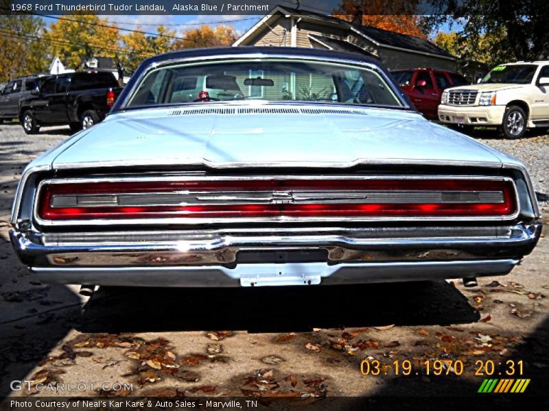 Alaska Blue / Parchment 1968 Ford Thunderbird Tudor Landau