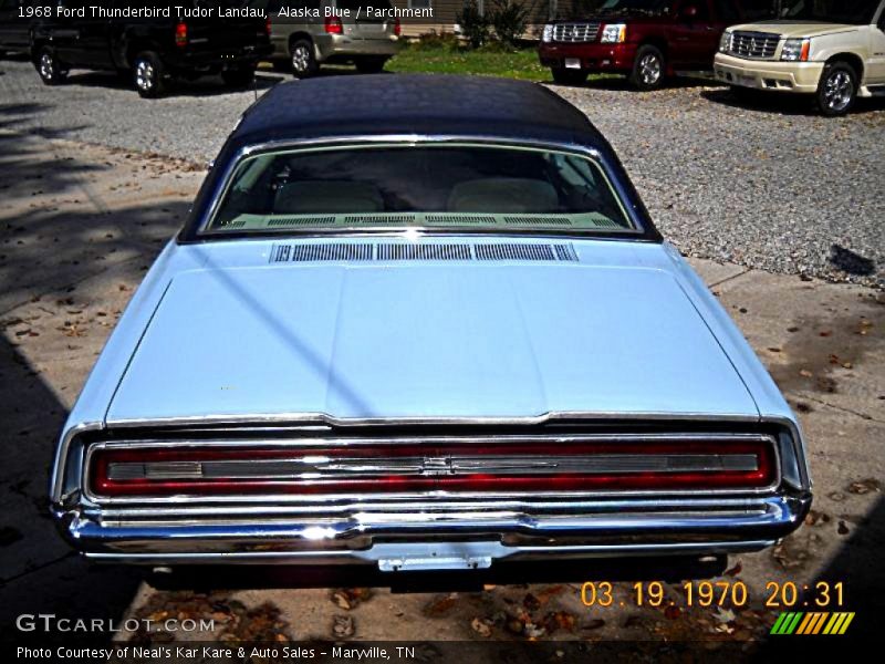 Alaska Blue / Parchment 1968 Ford Thunderbird Tudor Landau