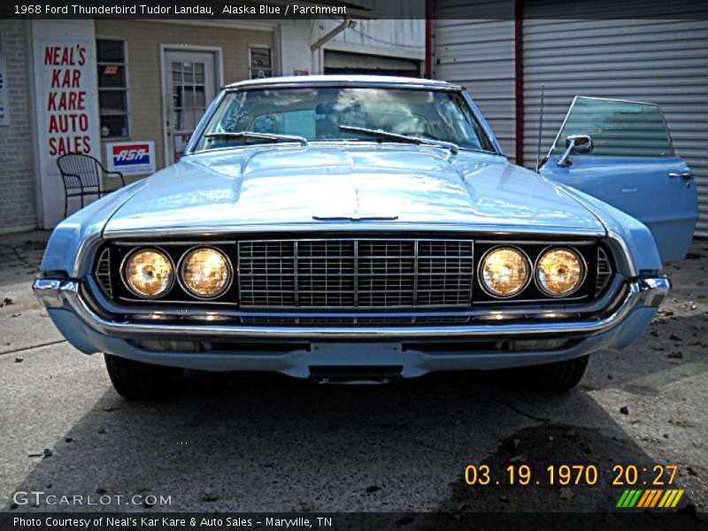 Alaska Blue / Parchment 1968 Ford Thunderbird Tudor Landau