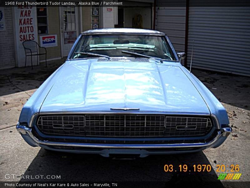 Alaska Blue / Parchment 1968 Ford Thunderbird Tudor Landau