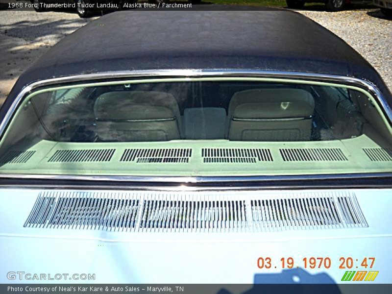 Alaska Blue / Parchment 1968 Ford Thunderbird Tudor Landau