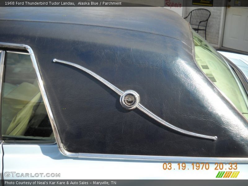 Alaska Blue / Parchment 1968 Ford Thunderbird Tudor Landau
