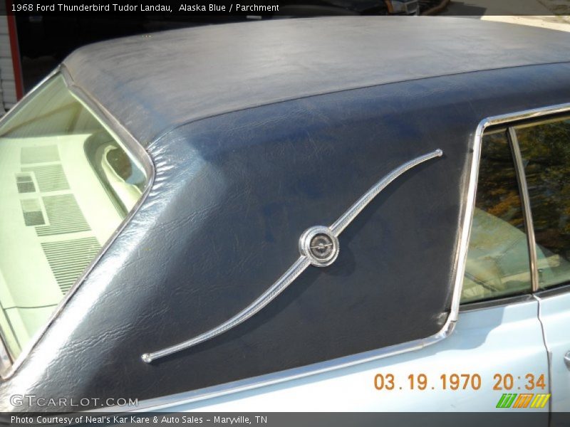 Alaska Blue / Parchment 1968 Ford Thunderbird Tudor Landau