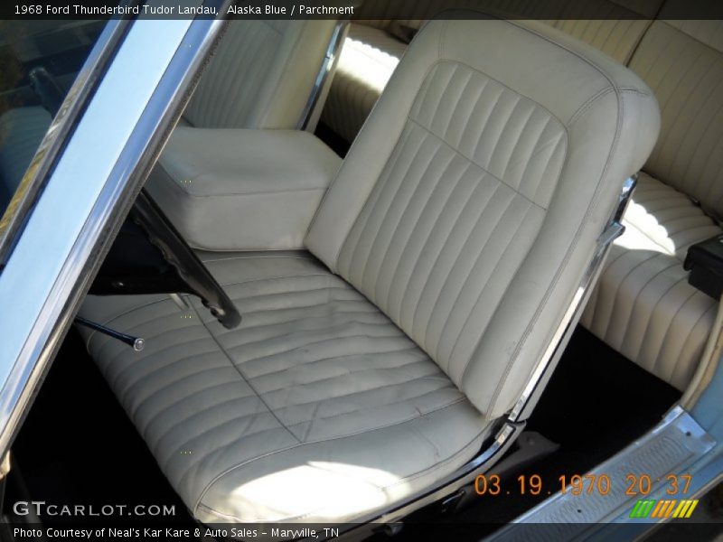  1968 Thunderbird Tudor Landau Parchment Interior