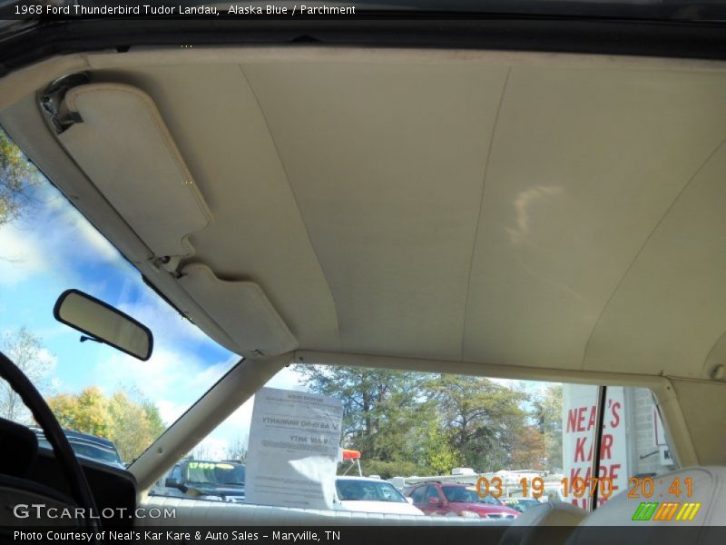  1968 Thunderbird Tudor Landau Parchment Interior