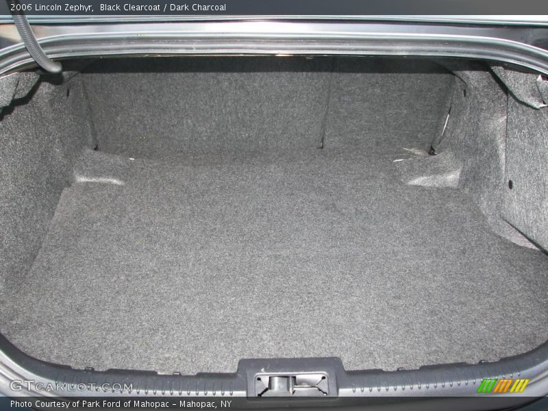 Black Clearcoat / Dark Charcoal 2006 Lincoln Zephyr