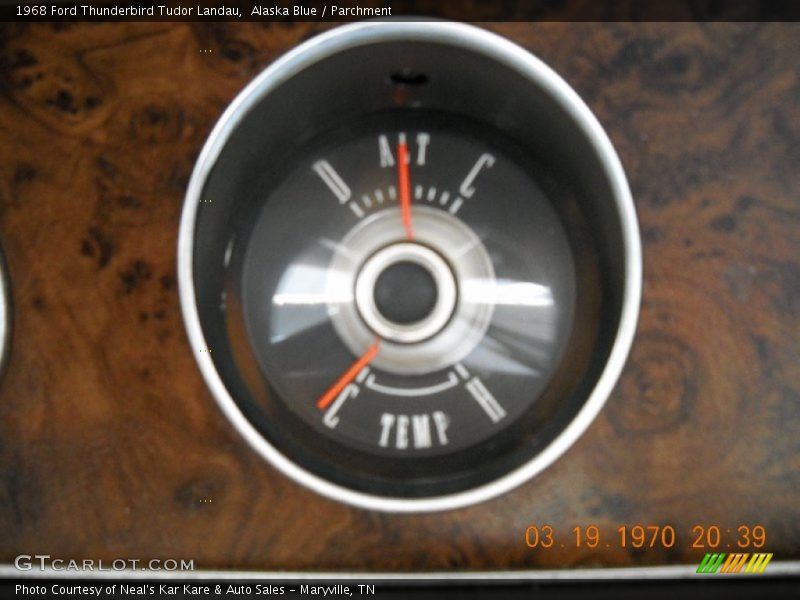  1968 Thunderbird Tudor Landau Tudor Landau Gauges
