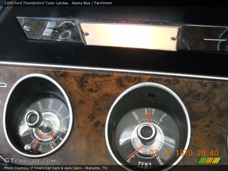  1968 Thunderbird Tudor Landau Tudor Landau Gauges