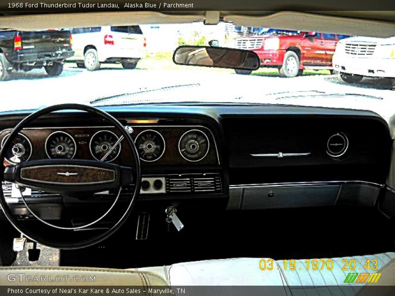 Dashboard of 1968 Thunderbird Tudor Landau