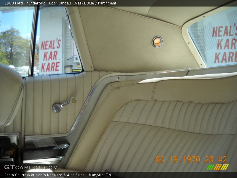 Alaska Blue / Parchment 1968 Ford Thunderbird Tudor Landau