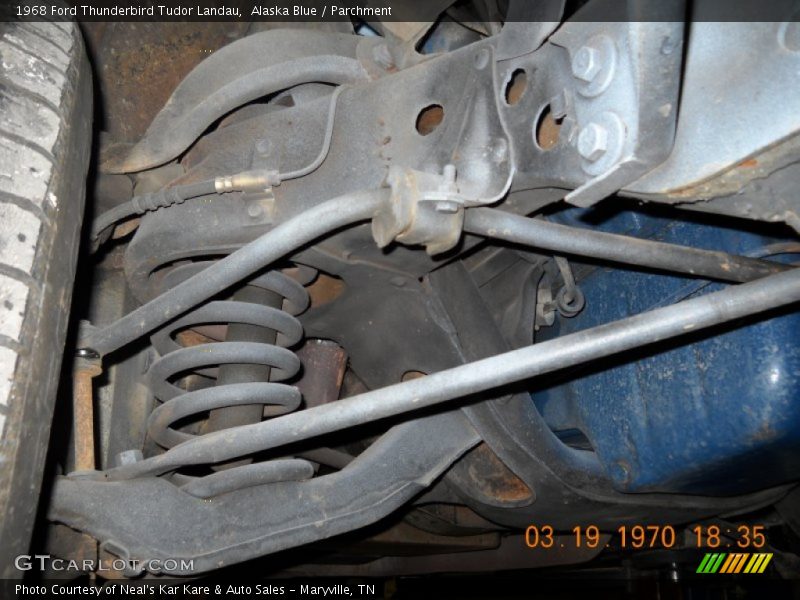 Undercarriage of 1968 Thunderbird Tudor Landau