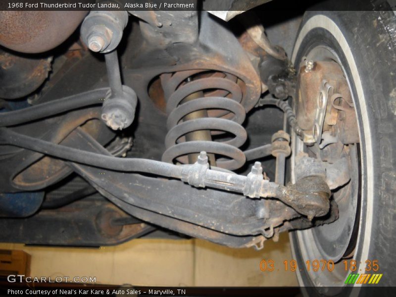 Undercarriage of 1968 Thunderbird Tudor Landau