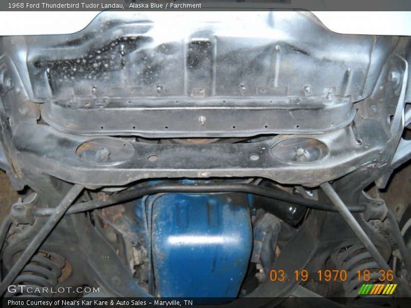 Undercarriage of 1968 Thunderbird Tudor Landau