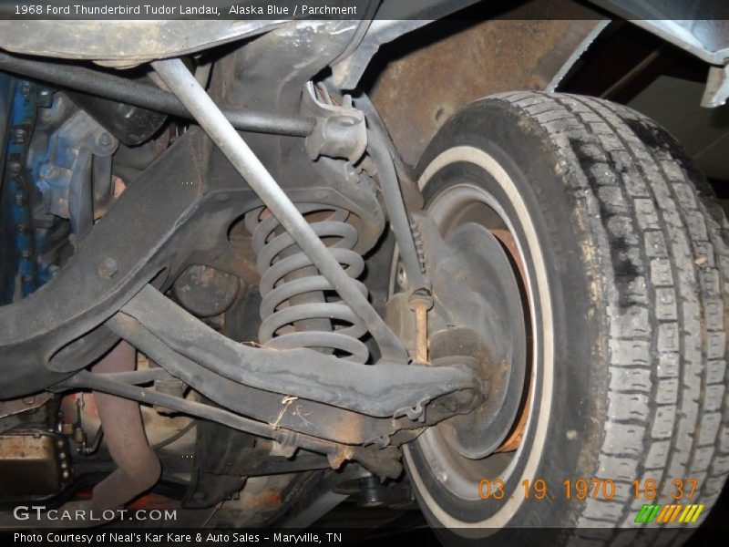 Undercarriage of 1968 Thunderbird Tudor Landau