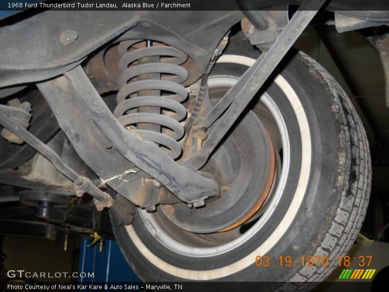 Undercarriage of 1968 Thunderbird Tudor Landau