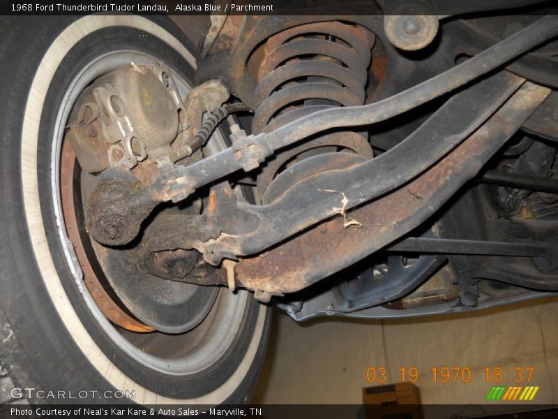 Undercarriage of 1968 Thunderbird Tudor Landau