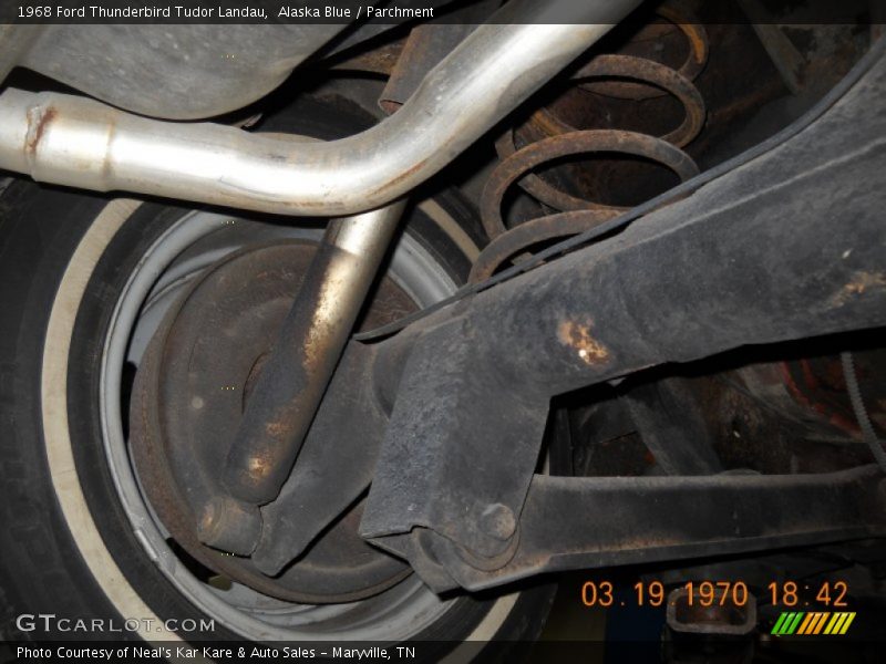 Undercarriage of 1968 Thunderbird Tudor Landau