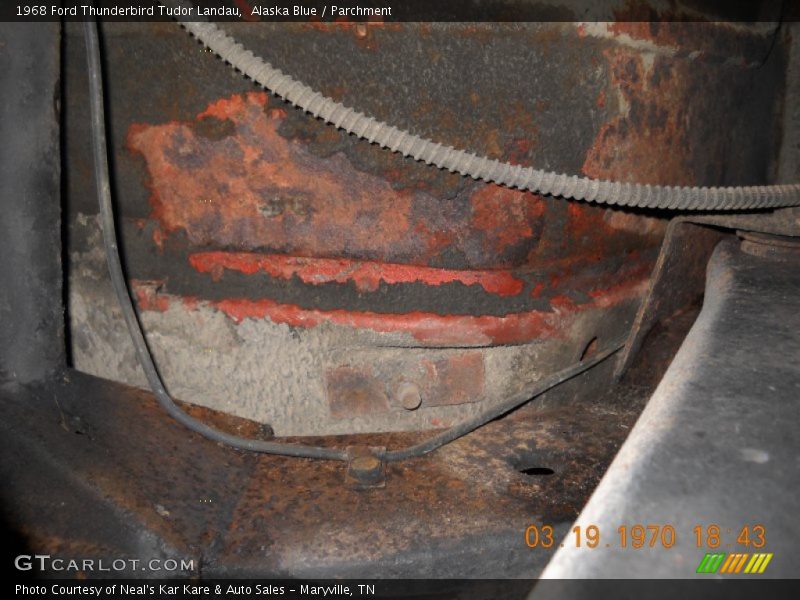 Alaska Blue / Parchment 1968 Ford Thunderbird Tudor Landau