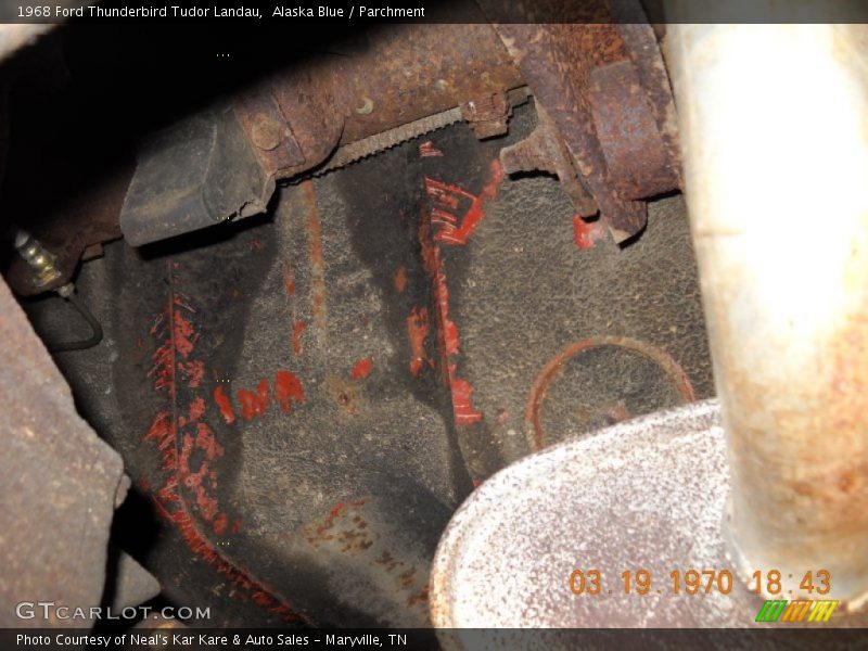 Alaska Blue / Parchment 1968 Ford Thunderbird Tudor Landau