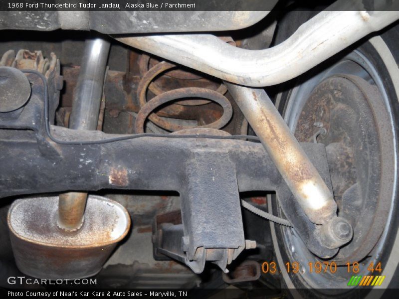 Undercarriage of 1968 Thunderbird Tudor Landau