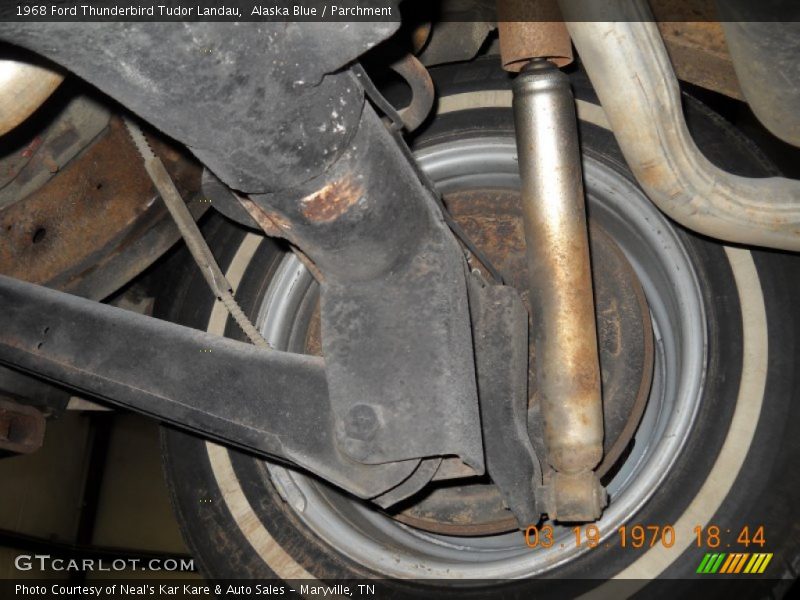 Undercarriage of 1968 Thunderbird Tudor Landau