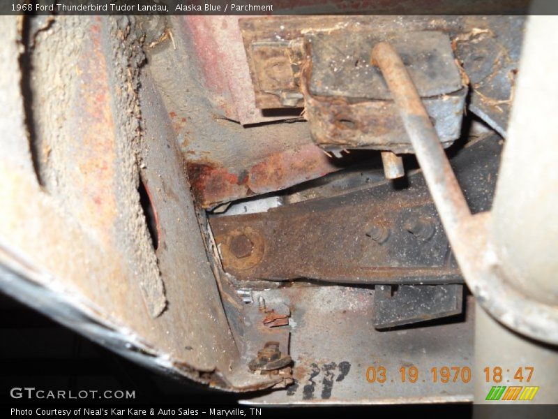 Alaska Blue / Parchment 1968 Ford Thunderbird Tudor Landau