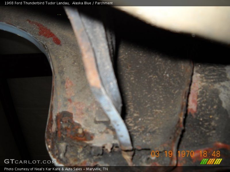 Alaska Blue / Parchment 1968 Ford Thunderbird Tudor Landau