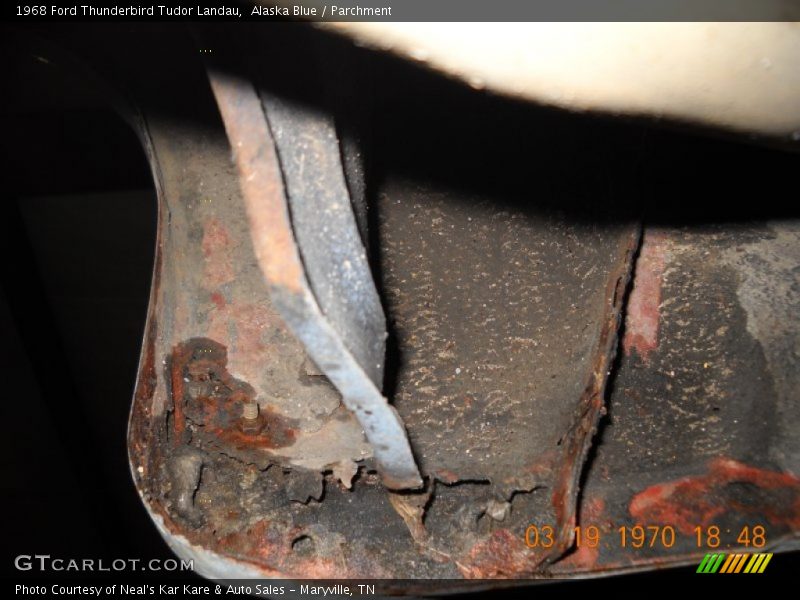 Alaska Blue / Parchment 1968 Ford Thunderbird Tudor Landau