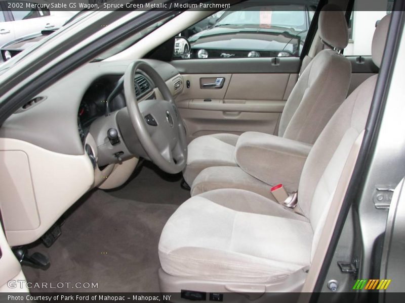 Spruce Green Metallic / Medium Parchment 2002 Mercury Sable GS Wagon